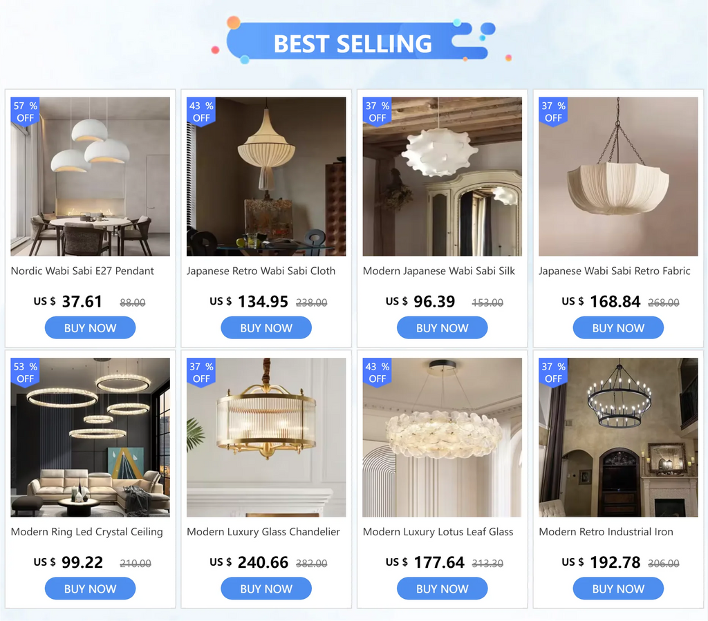 Modern Japanese Wabi Sabi Silk E27 Chandelier Nordic Home Decor Designer Lamp Living Dining Room Bedroom B&B Loft Pendant Lights